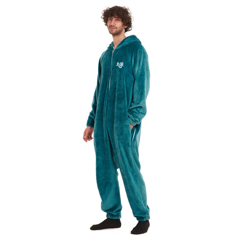 Snuggs Blanket Onesie Teal